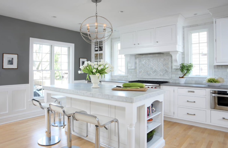 Soothing White and Gray Kitchen Remodel   Traditional   Kitchen   Chicago   by Normandy Remodeling  Houzz 2022 07 11 11 33 11